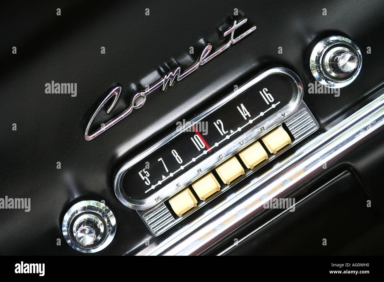 Mercury comet 1963 stock photo alamy