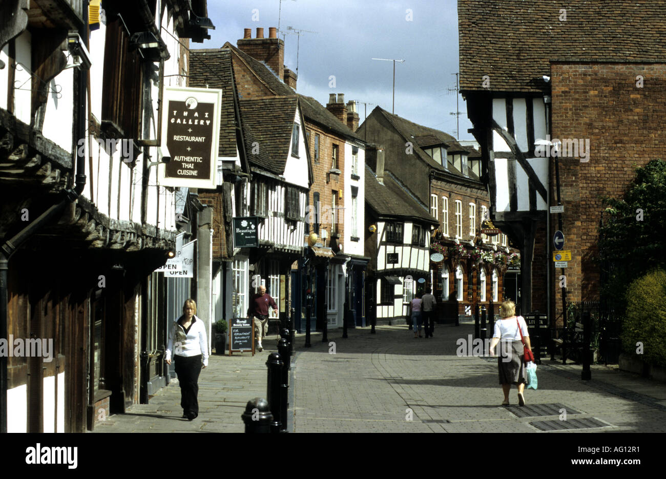 Friar Street, Worcester, Worcestershire, England, UK Stock Photo Alamy