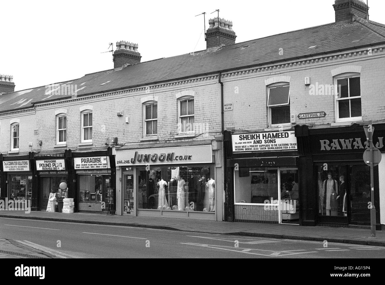 Ladypool Road, Balsall Heath, Birmingham, West Midlands, England, UK