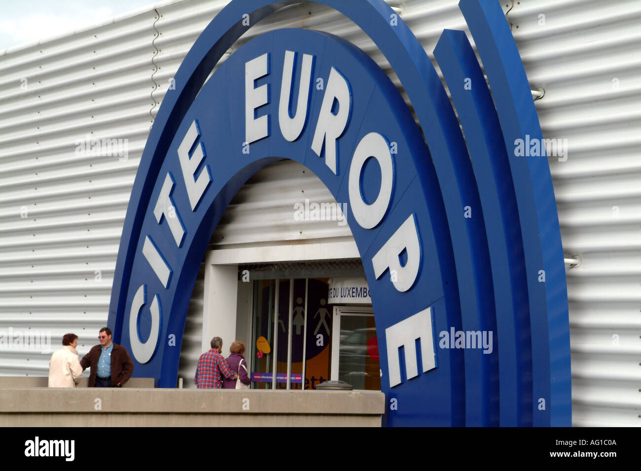 Cite Europe Shopping Centre Calais Northern France Stock Photo