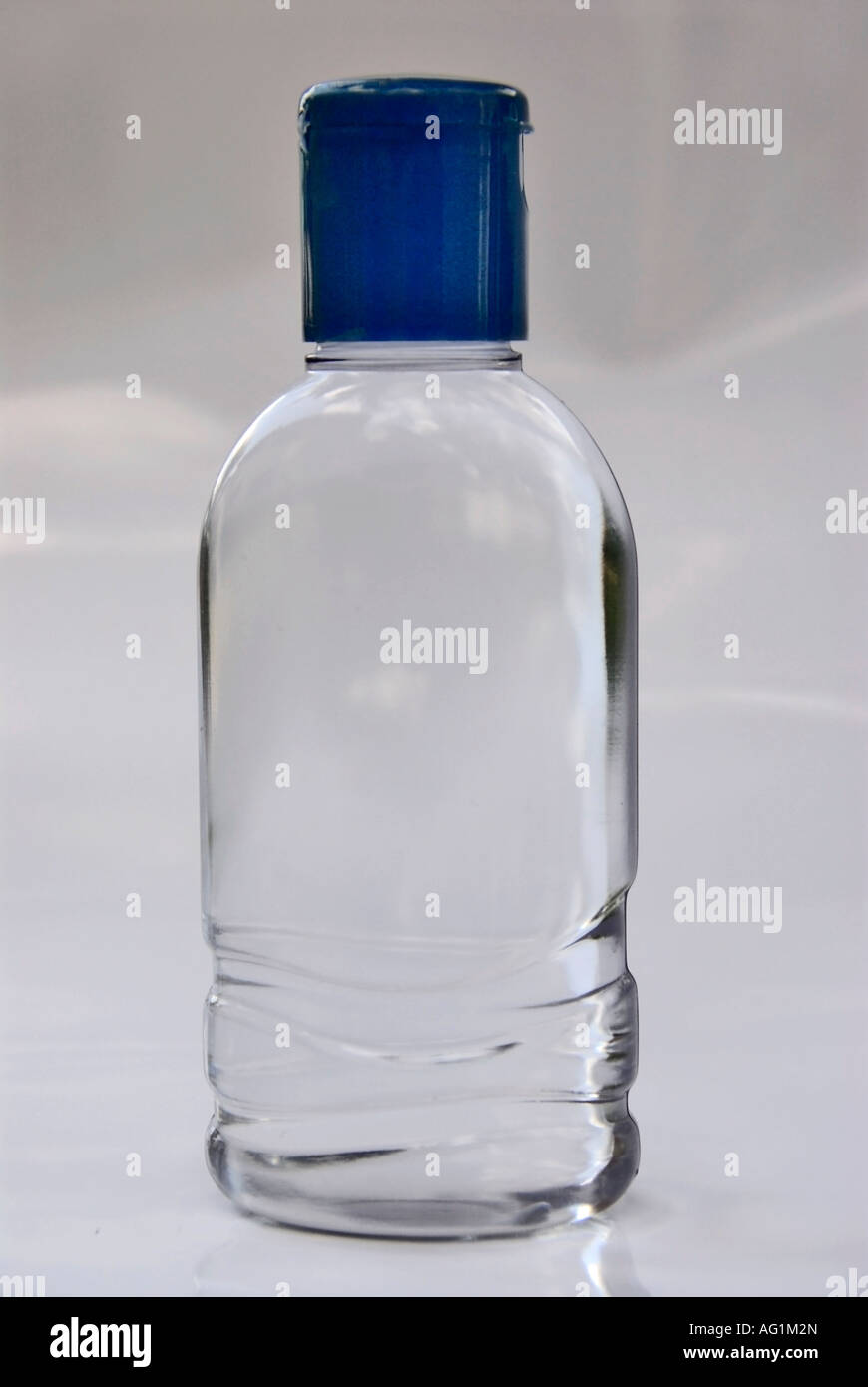 Clear water bottle 2 Stock Photo