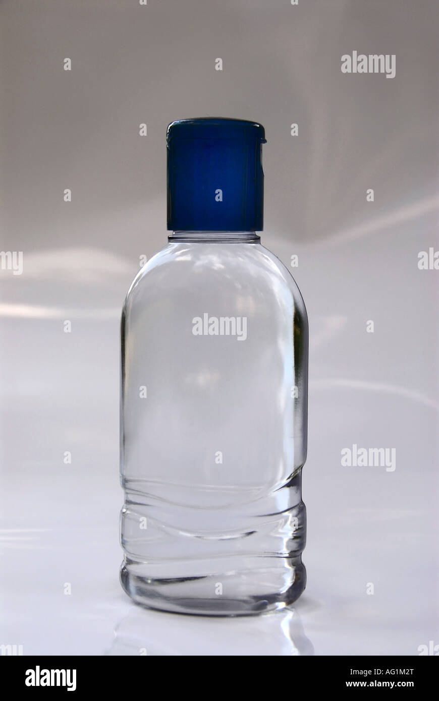 Clear water bottle Stock Photo