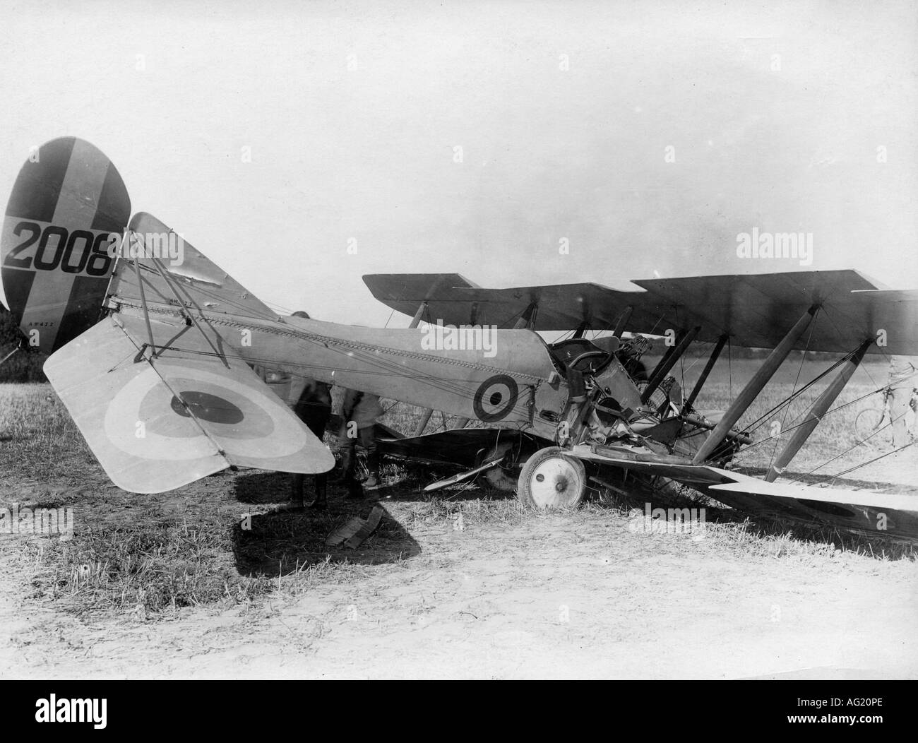 events, First World War / WWI, aerial warfare, shot down British