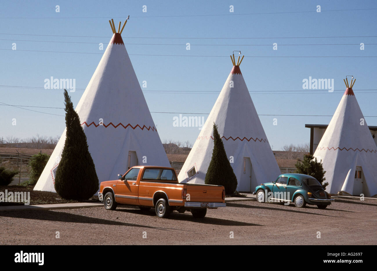Holbrook Arizona USA Wigwam Motel Teepee Stock Photo Alamy