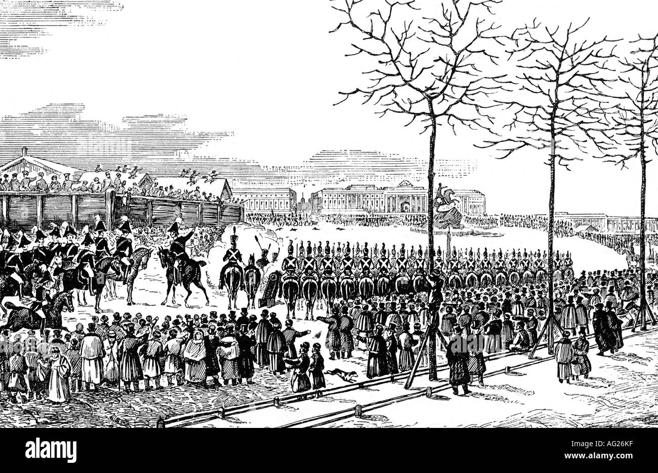 Decembrist uprising on Senate Square in 1825 92 Decembrist uprising on Senate Square in 1825 27