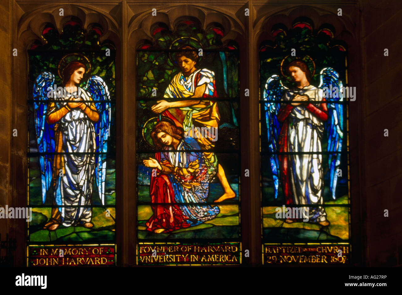 Southwark Cathedral London England Stained Glass Window in Memory of