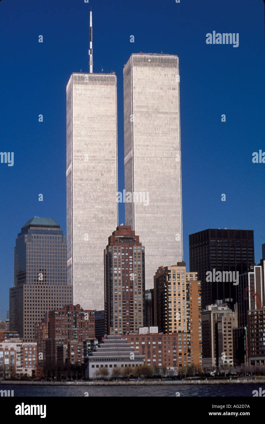 United States New York New York City World Trade Center WTC Manhattan Stock Photo