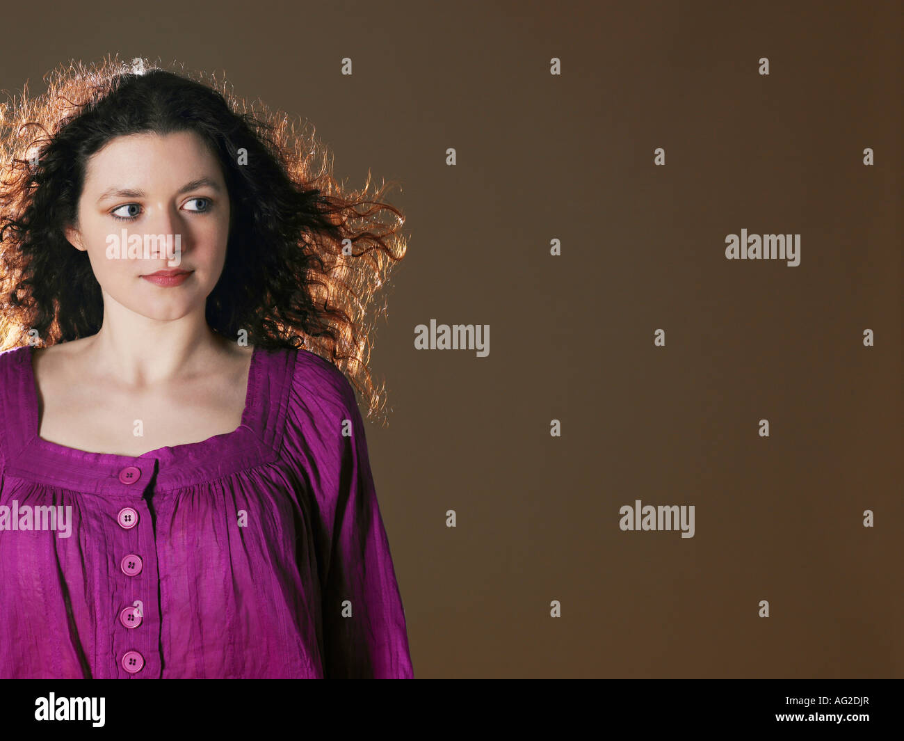 Purple and brown dress hi-res stock photography and images - Alamy