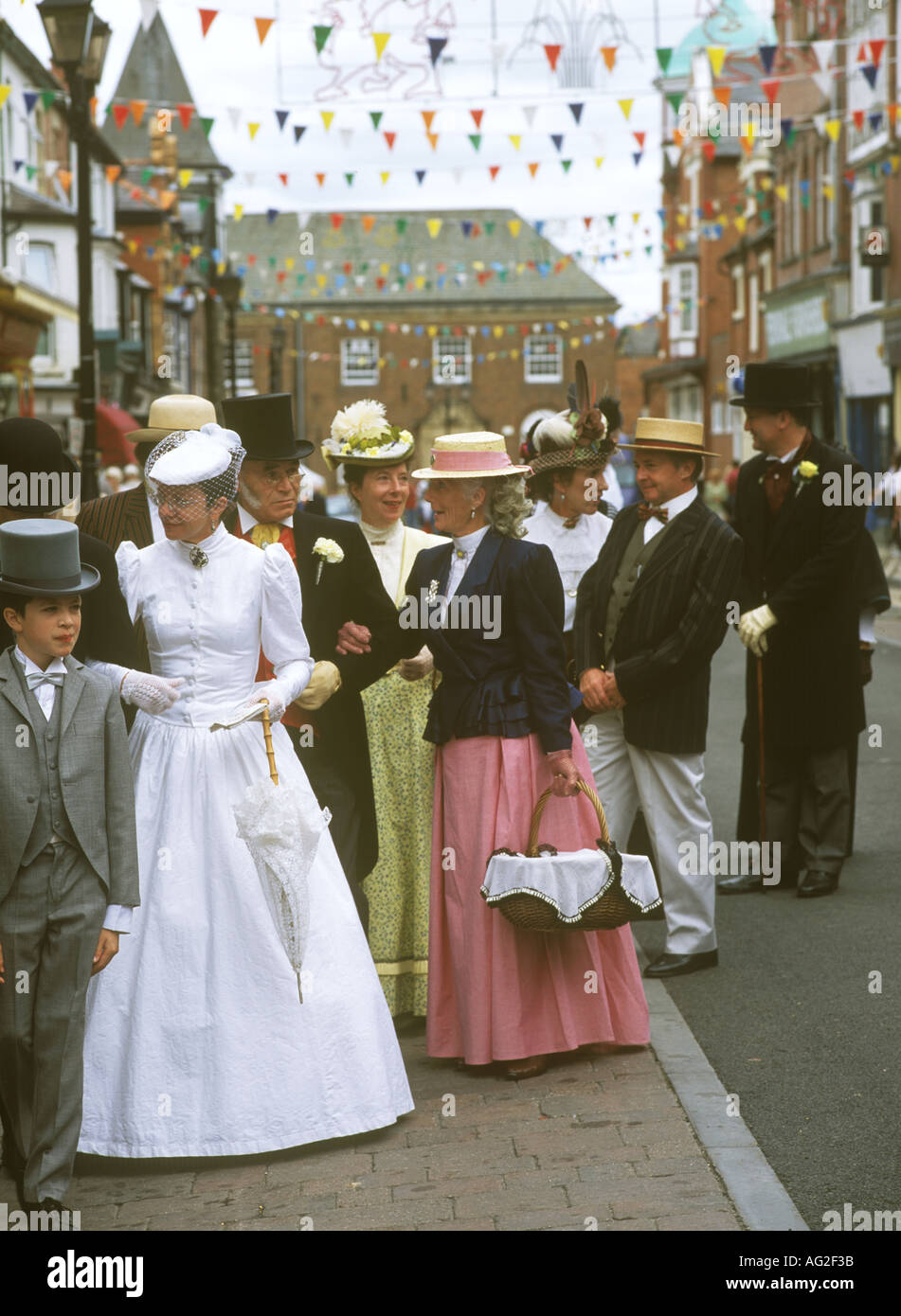 Victorian Festival Llandrindod Wells Powys Wales UK 46337KP Stock Photo