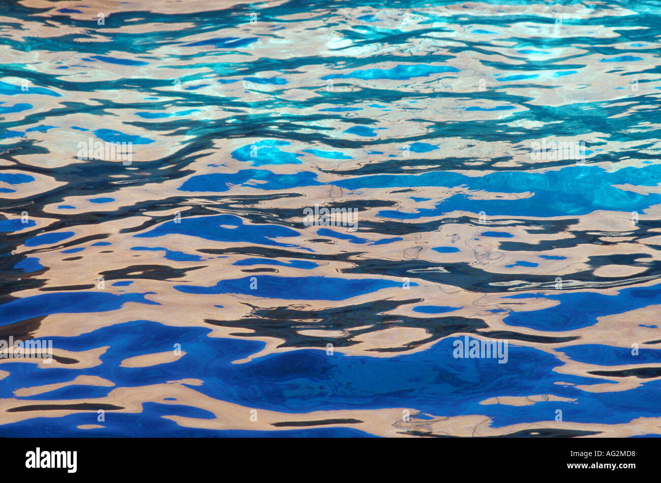 Abstract water pattern Stock Photo