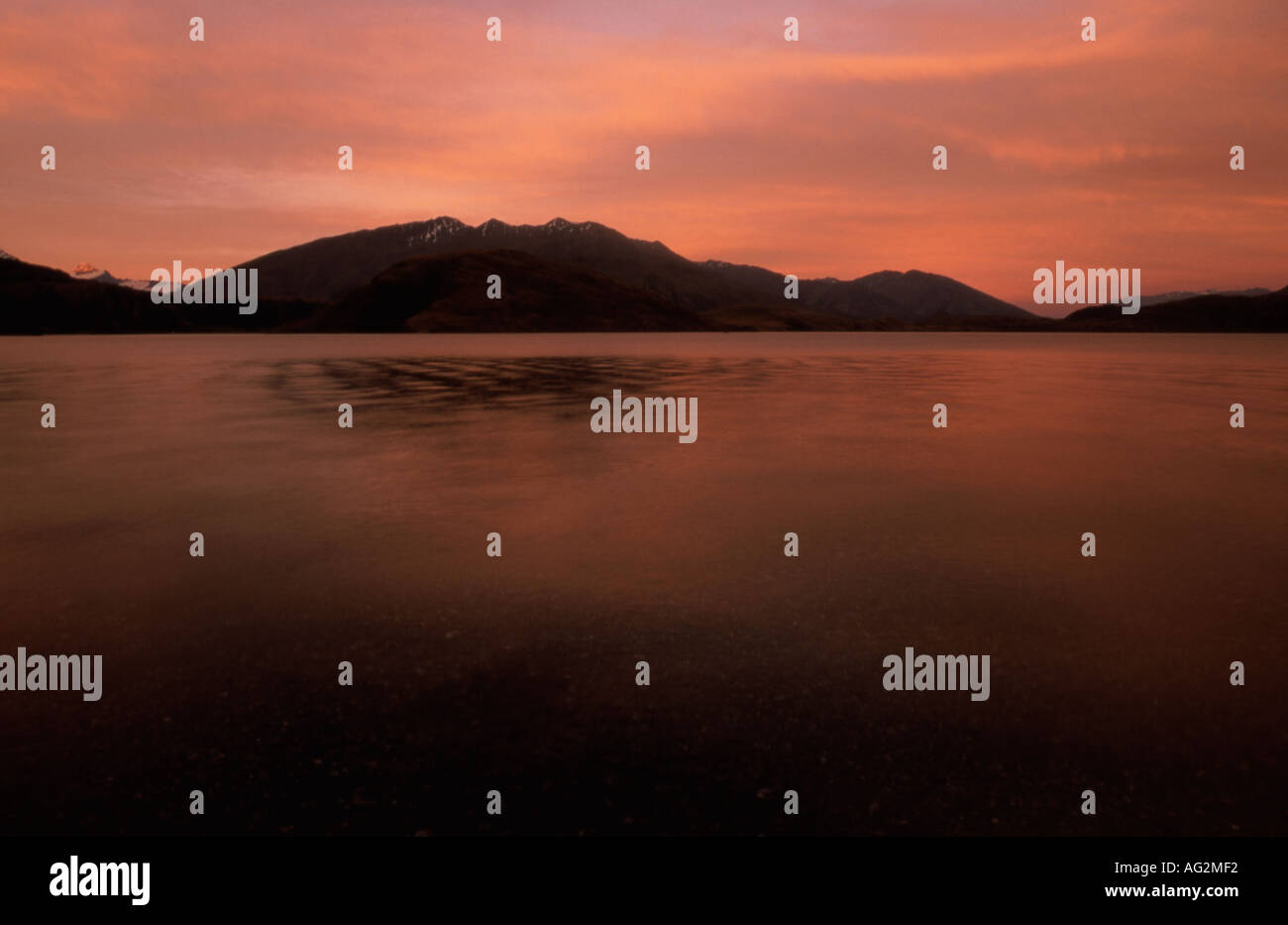 Wanaka new zealand sunset hi-res stock photography and images - Alamy