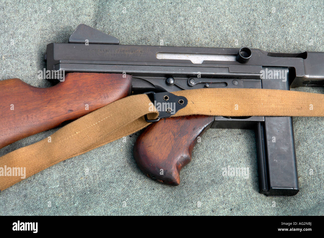 Eng Rifle Ww2 world war 2 rifle detail at english country fair Stock Photo - Alamy