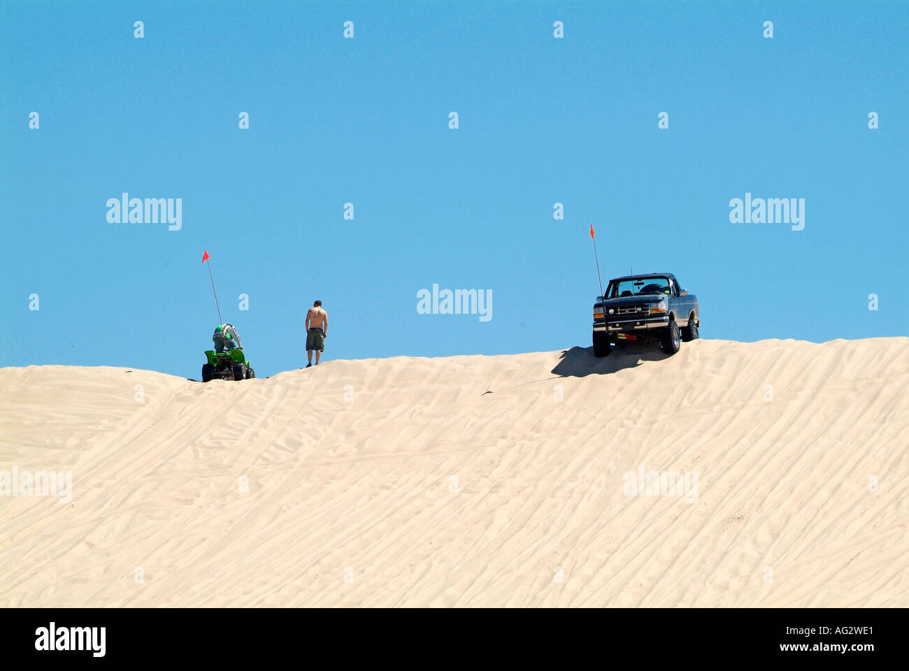 ATV dune buggies auto explore Sleeping Bear Dunes National Seashore