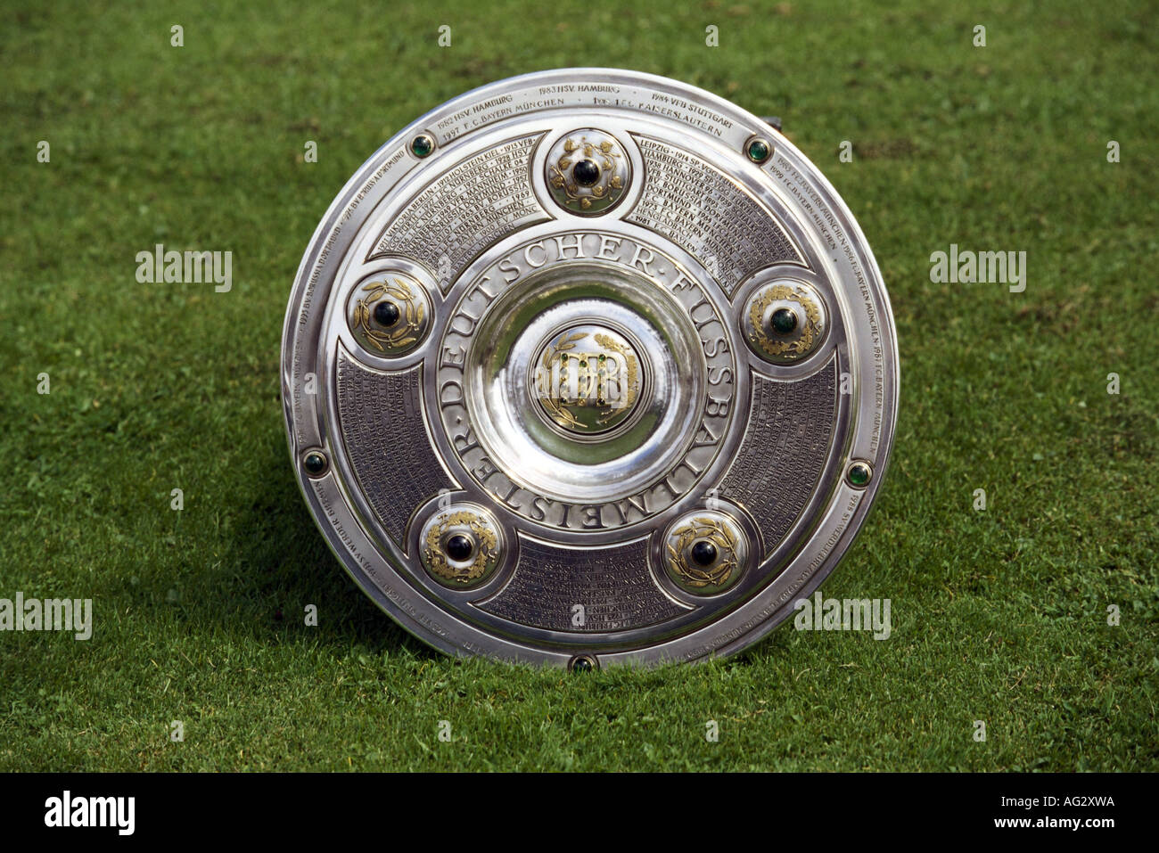 Sport / Sports, soccer, football, DFB Cup, German federation, trophy, confederation, historic, historical, Stock Photo