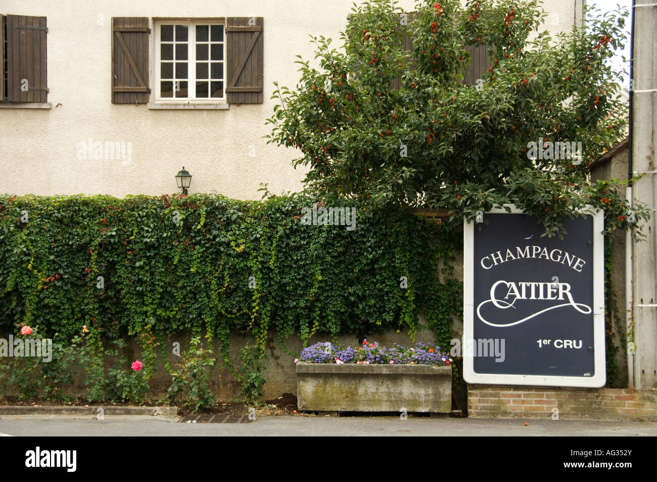 champagne house at chigny les roses france Stock Photo - Alamy