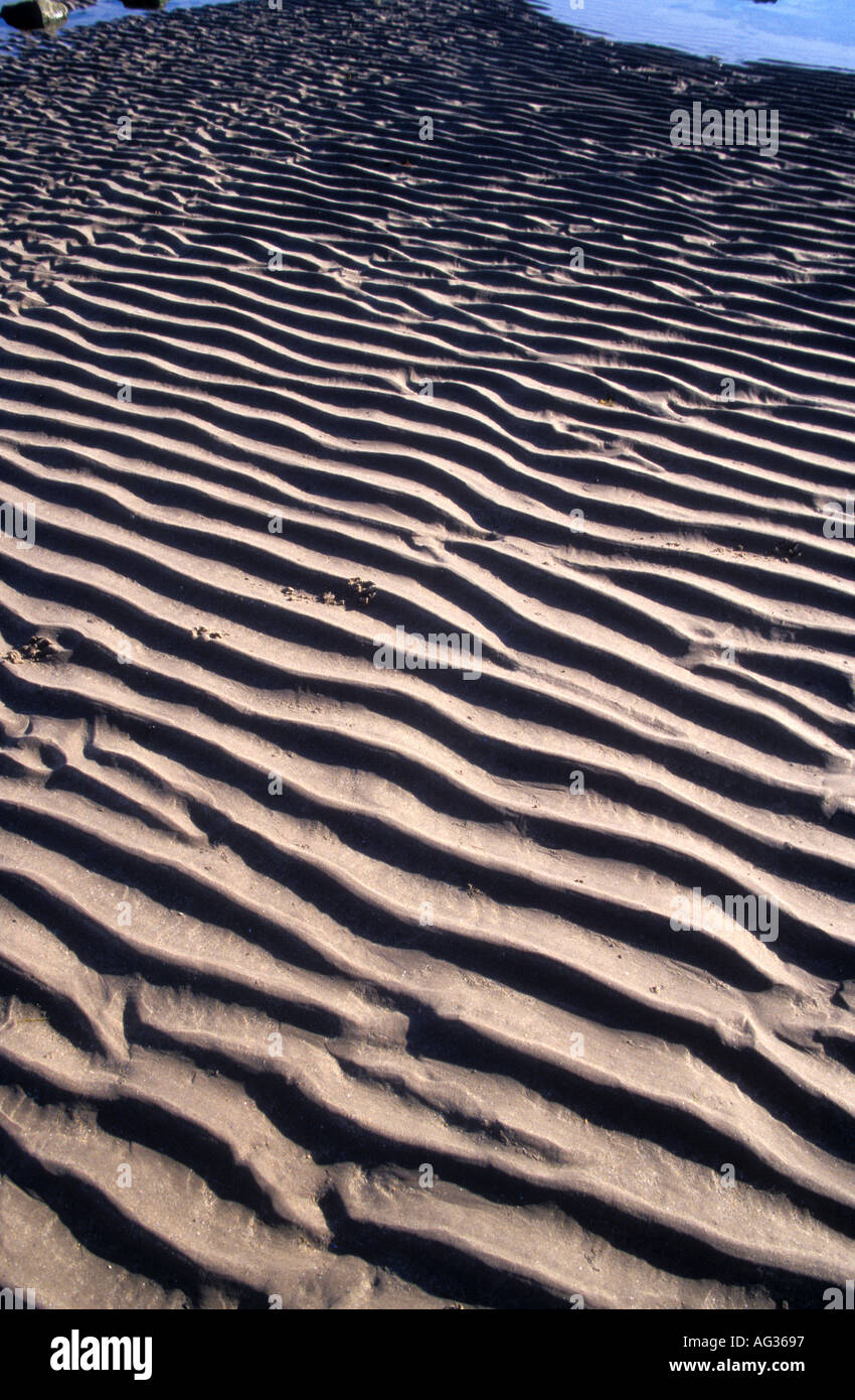 SAND PATTERNS Stock Photo