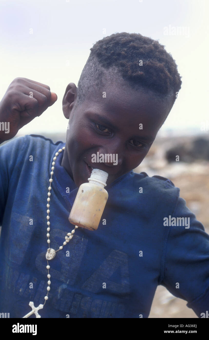 Glue sniffing kenya hires stock photography and images Alamy