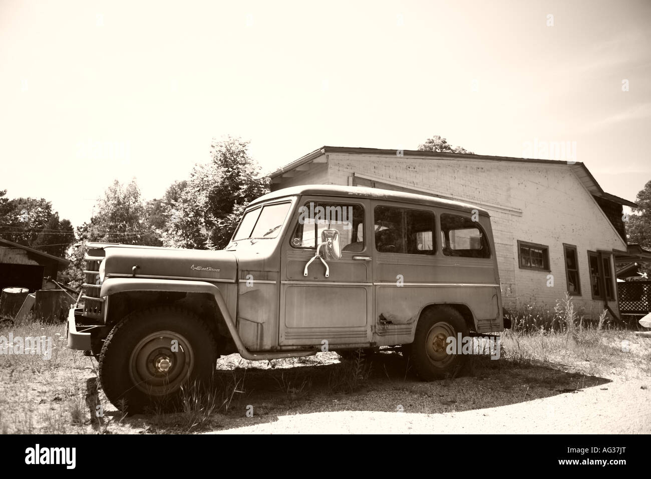 Old Four Wheel Drive Truck Washington Island Door County Wisconsin