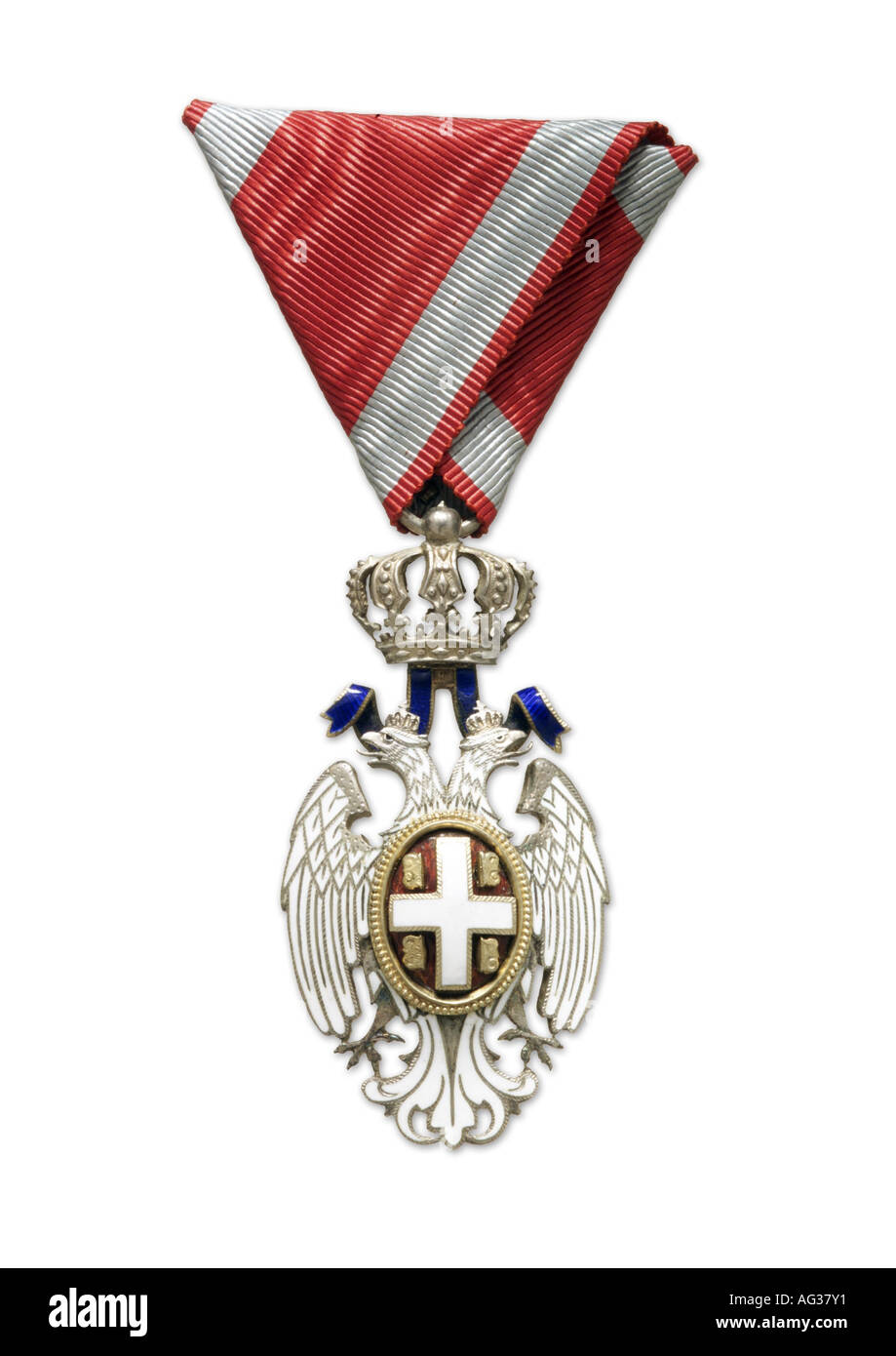 decorations, Serbia, Order of the White Eagle, instituted 22.2.1882 by King  Milan I, decoration for knights, 2nd modell, 1903 - 1915 Stock Photo - Alamy