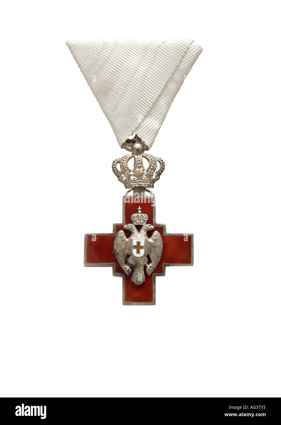 decorations, Serbia, Red Cross Medal, 1876, , Stock Photo