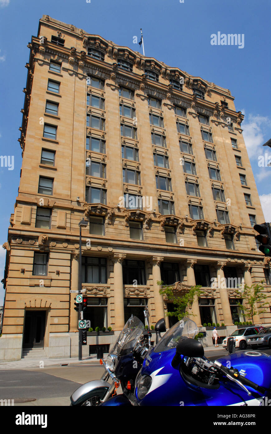 Hotel Saint James Old Montreal Stock Photo - Alamy