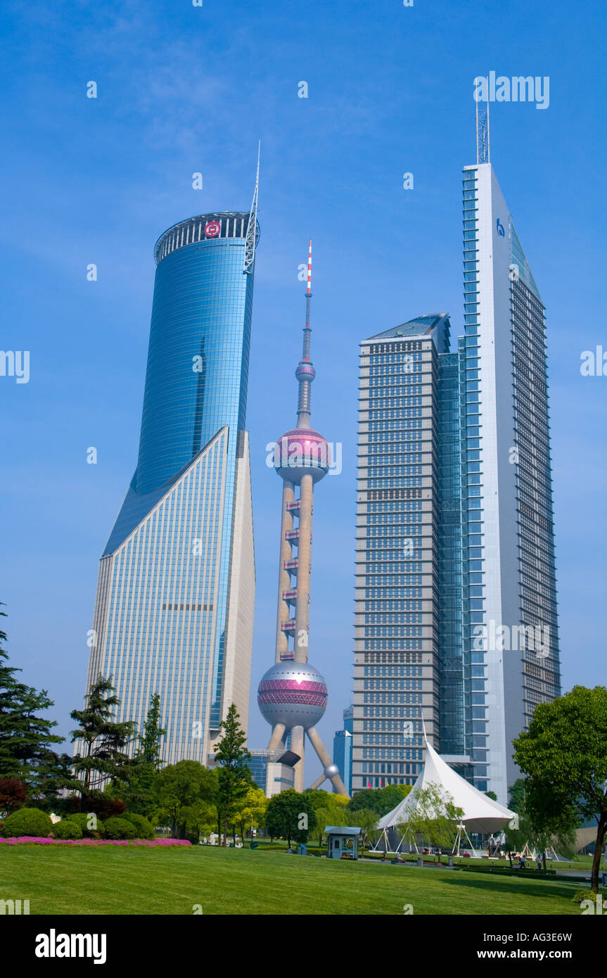 Skyscapers of pudong shanghai hi-res stock photography and images - Alamy