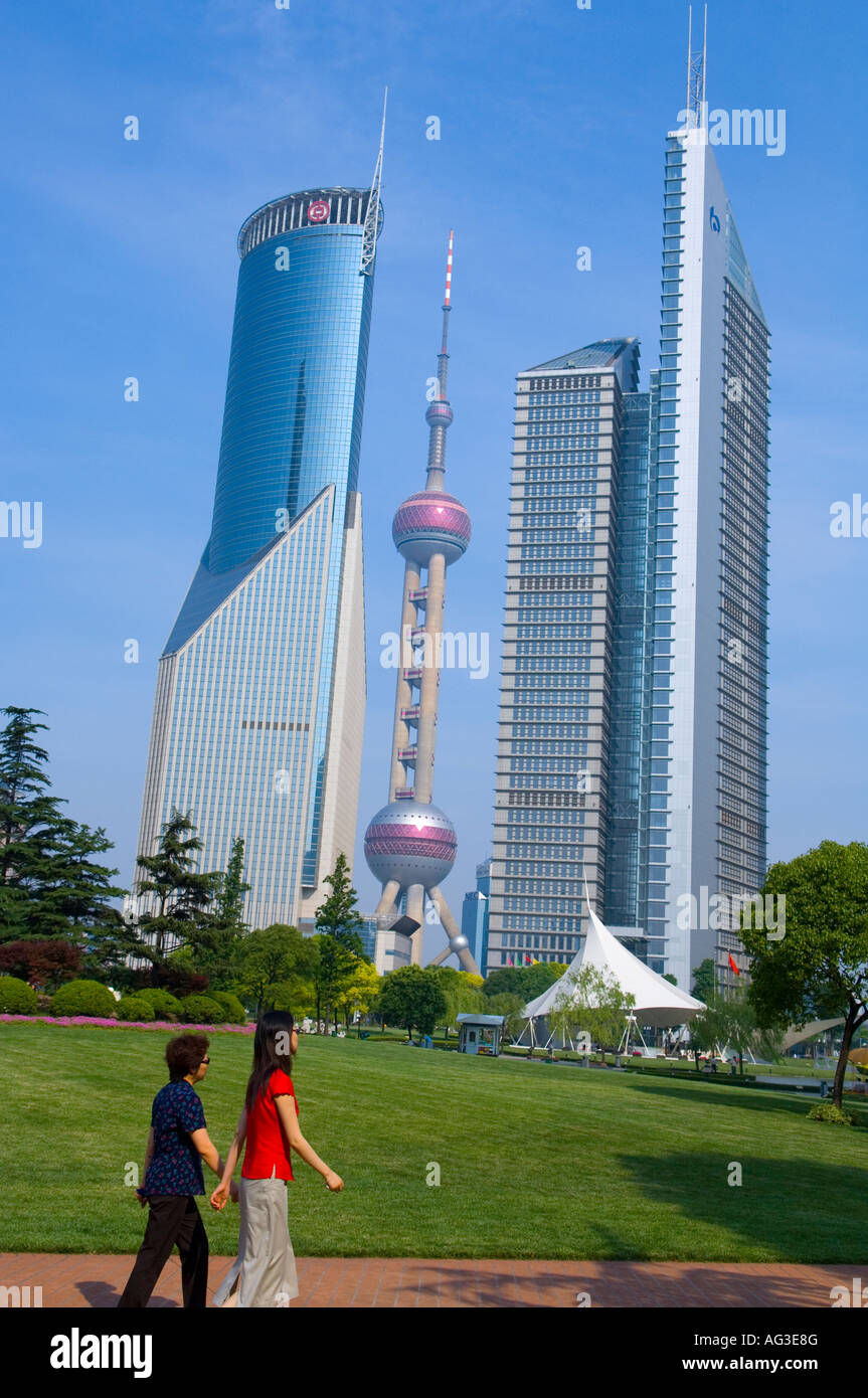 Skyscapers of pudong shanghai hi-res stock photography and images - Alamy