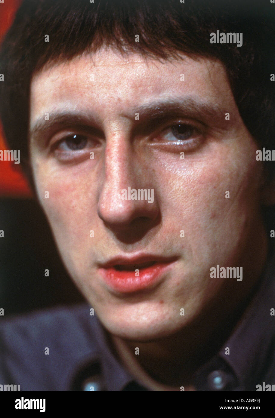 THE WHO John Entwistle in 1966 on UK TV show Ready, Steady,Go Stock Photo Alamy