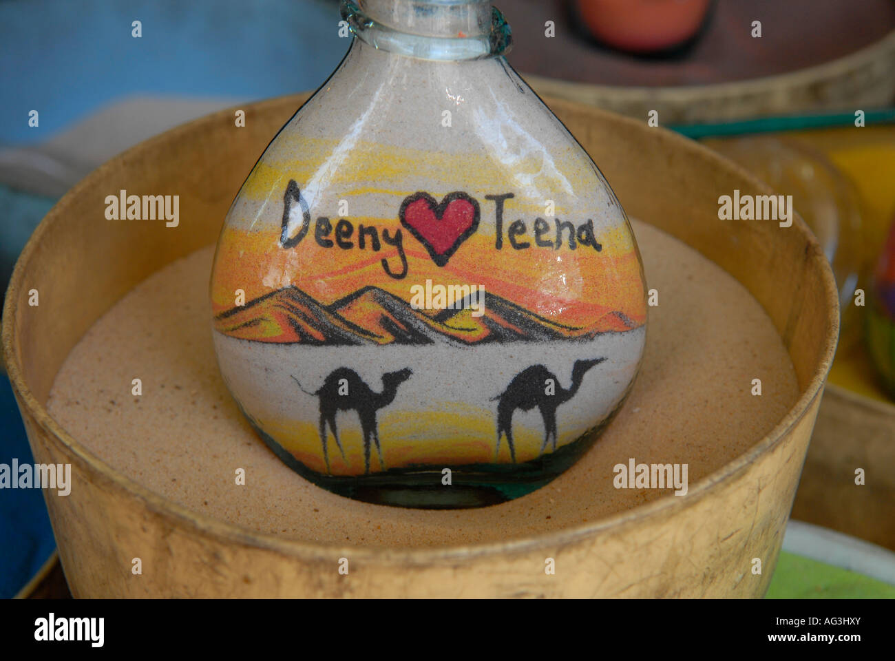 Sand bottle art for sale jordan hi-res stock photography and