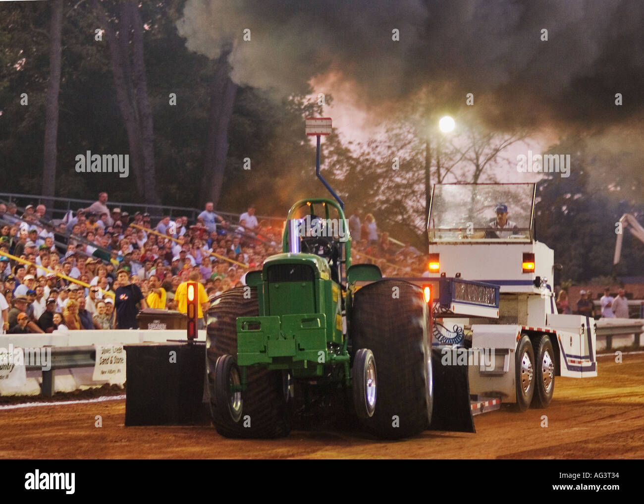 Tractor Pull Lanesville Heritage Festival Lanesville Indiana Stock
