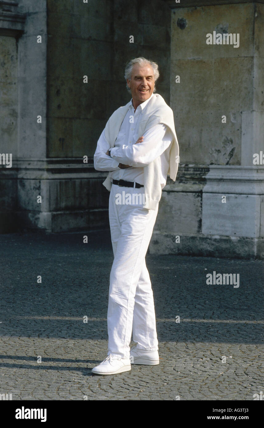 Cameron, David, 21.1.1933 - 7.8.2012, British performer, full length, Munich, August 1988, Stock Photo
