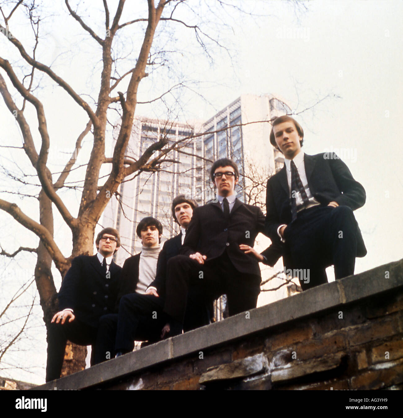 ZOMBIES UK pop group in December 1964 Stock Photo