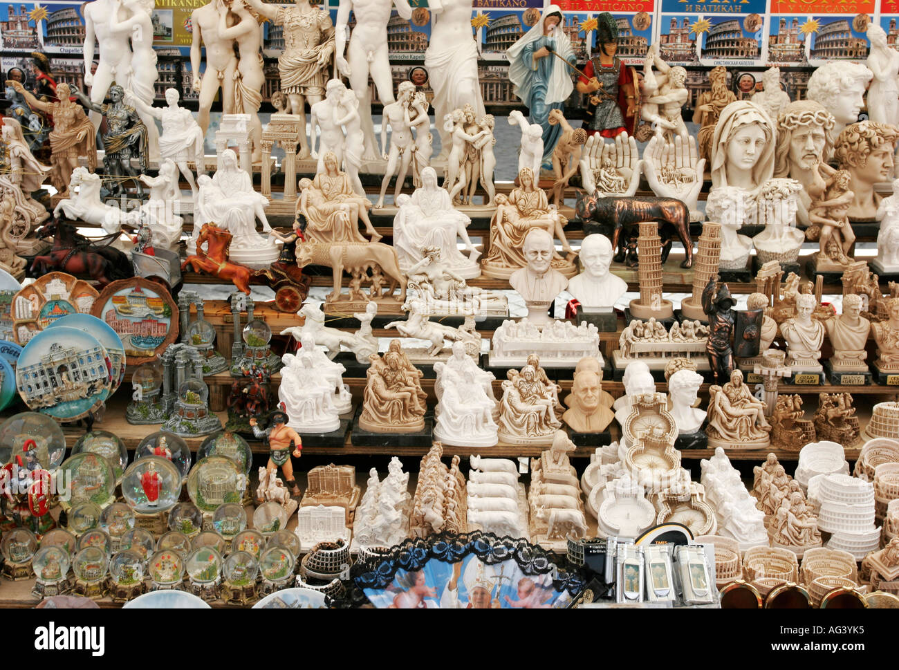 Souvenirs of Rome Stock Photo - Alamy