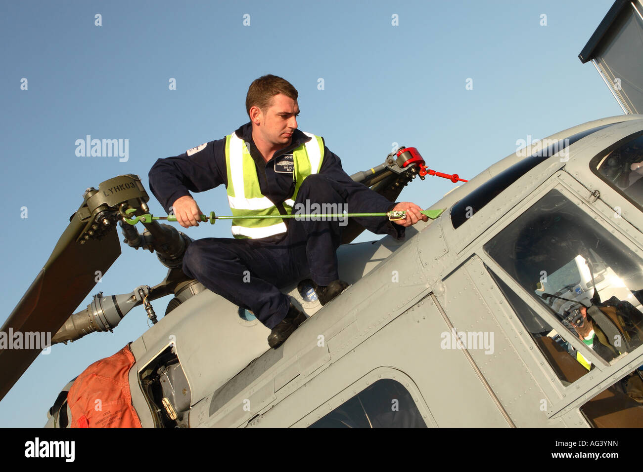 Royal Navy Lynx Helicopter On High Resolution Stock Photography and ...