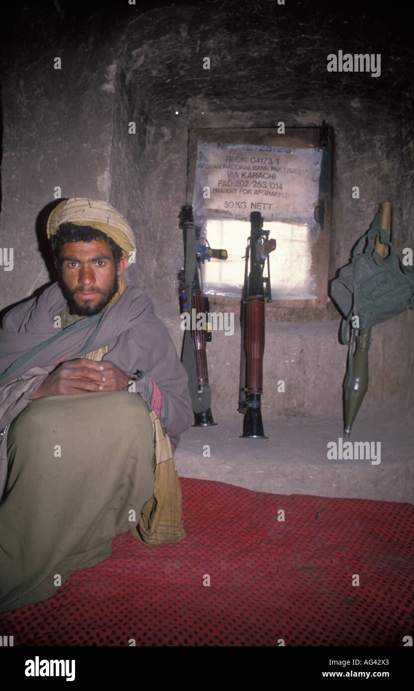 Afghanistan Kandahar Mujahedin during the last year of the war with the ...