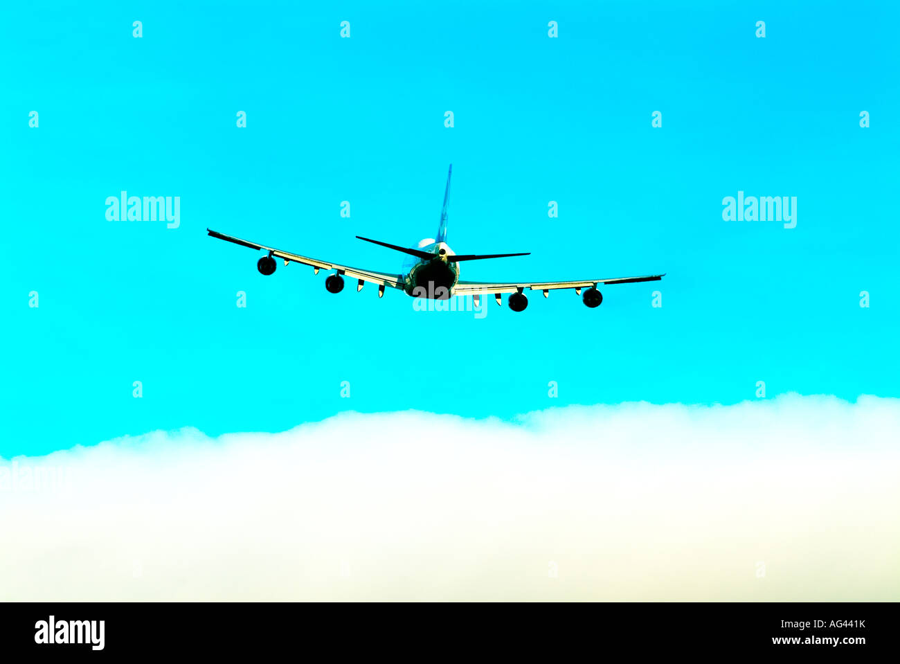 Airliner at Manchester Airport Stock Photo - Alamy