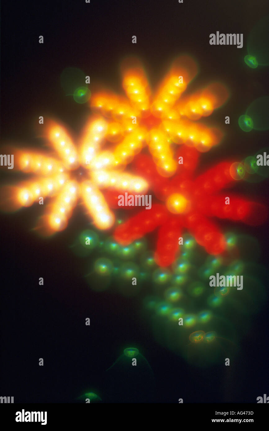 Christmas lights in Blackpool Stock Photo Alamy