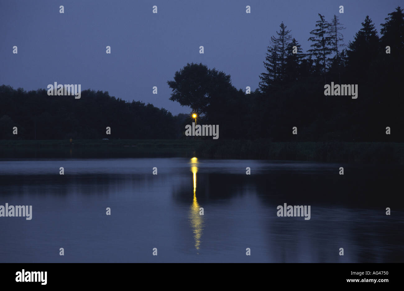 Night natural landscape hi-res stock photography and images - Alamy