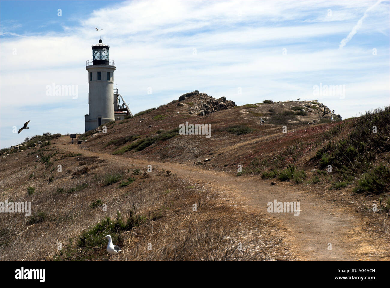 Anacapa Lighthouse, East Anacapa Island, Channel Islands, Ventura ...