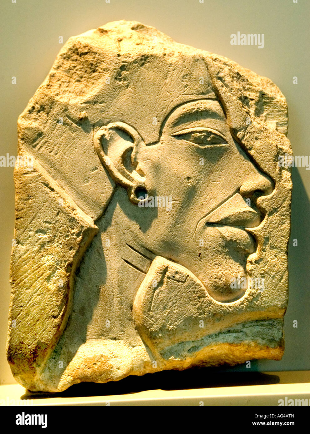 King Akhenaten Egypt Egyptian Stock Photo