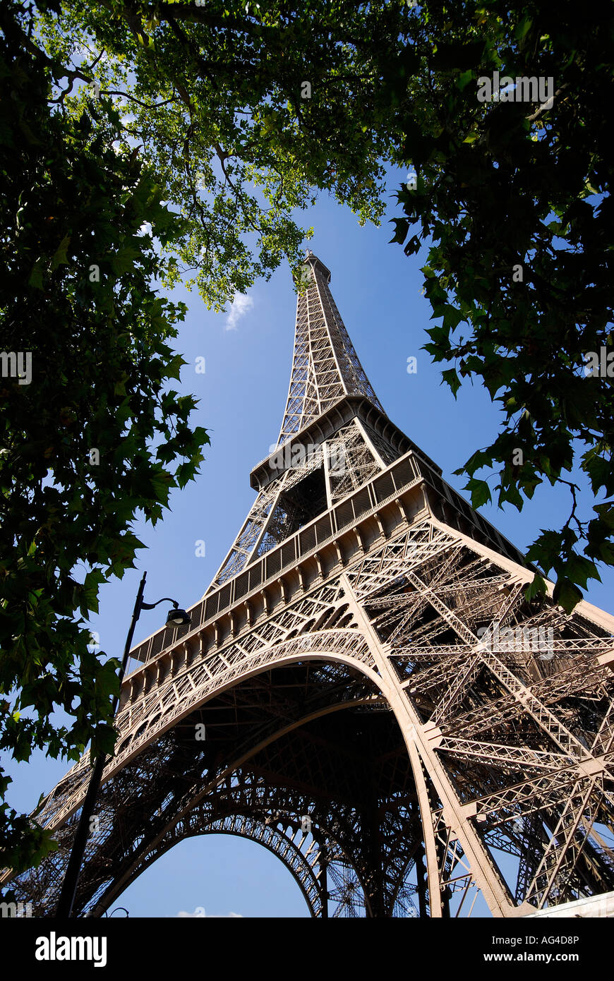 eiffel tower, paris, france Stock Photo