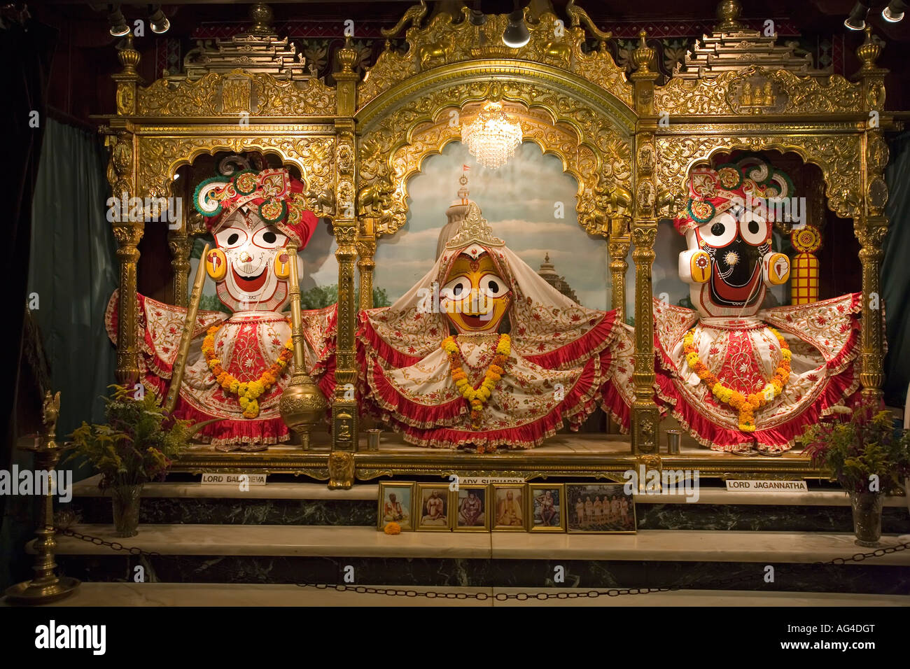 Uma das maiores comunidade Hare Krishna no Brasil – Foto de