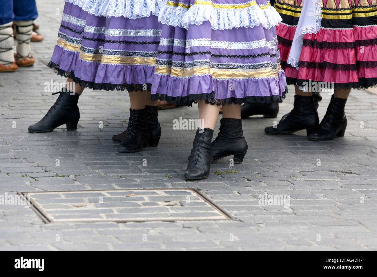 Russian folk shop dance boots