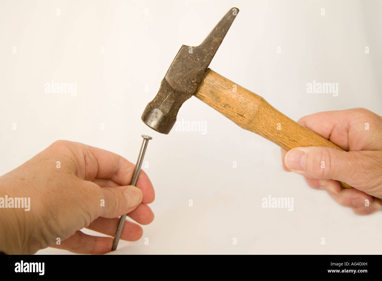 English Globe - Hit the nail on the head, what does it mean? - To describe  exactly what is causing a situation or problem: I think Mick hit the nail  on the