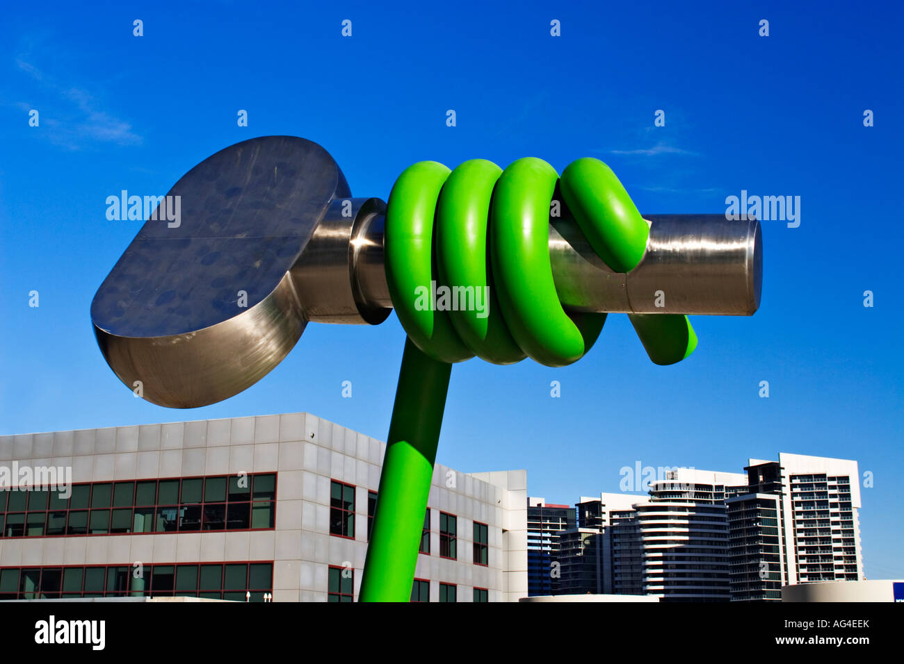 Melbourne Sculptures / in "Melbourne Docklands" Victoria Australia