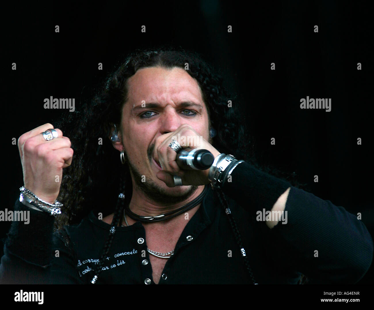 ZP Theart Lead vocals, Dragonforce English heavy metal band from London