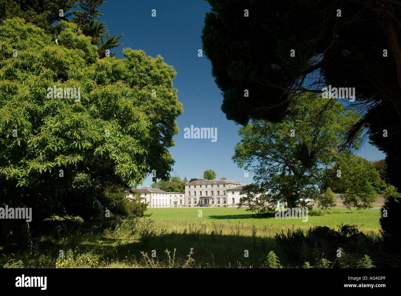 Strokestown House Co Stock Photo Alamy