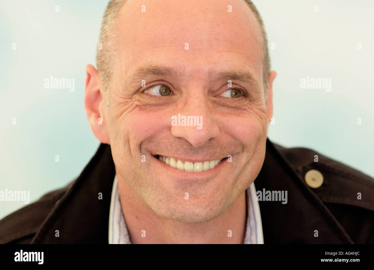 American author Eric Schlosser 'Fast Food Nation' pictured at The Guardian Hay Festival 2006 Hay on Wye Powys Wales UK Stock Photo