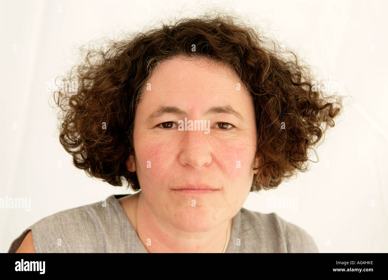 American born author of childrens books Francesca Simon creator of Horrid Henry pictured at The Guardian Hay Festival Hay on Wye Stock Photo