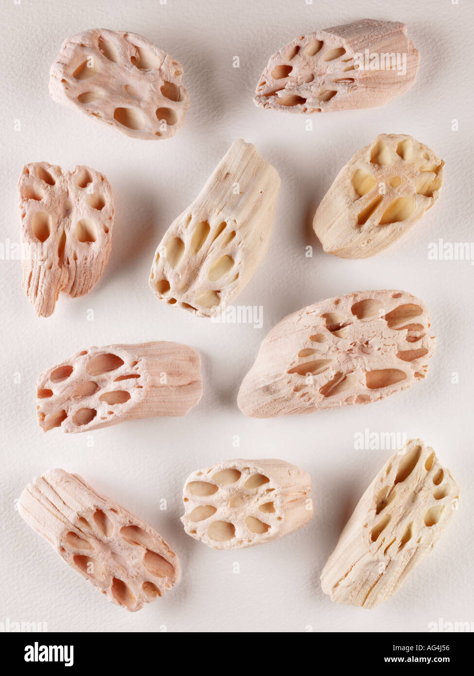 DRIED LOTUS ROOTS Stock Photo - Alamy